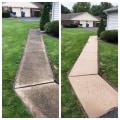 Why Concrete Surfaces Near Landscaping Need Regular Soft Washing